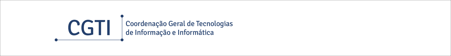 Banner com sigla CGTI.